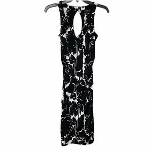 Express Black & White Sleeveless Dress Size 2